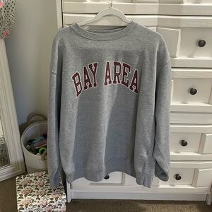 John galt grey crewneck sweatshirt